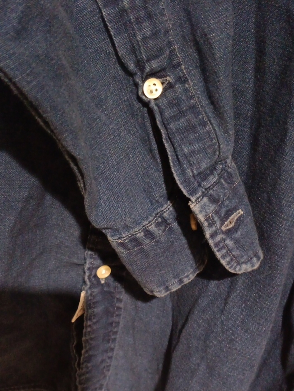 Ralph Lauren Mens Indigo Oxford 100% Cotton - Picture 8 of 8